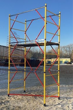Как установить вышку туру на кривой поверхности